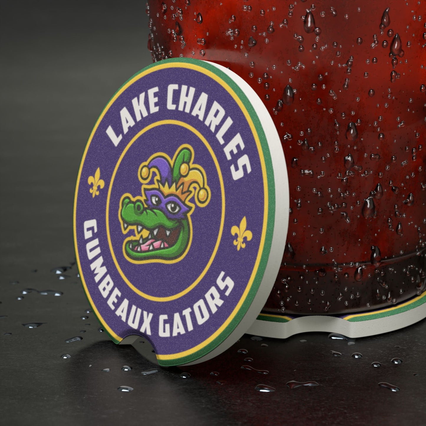 Soapstone Car Coaster 2pk