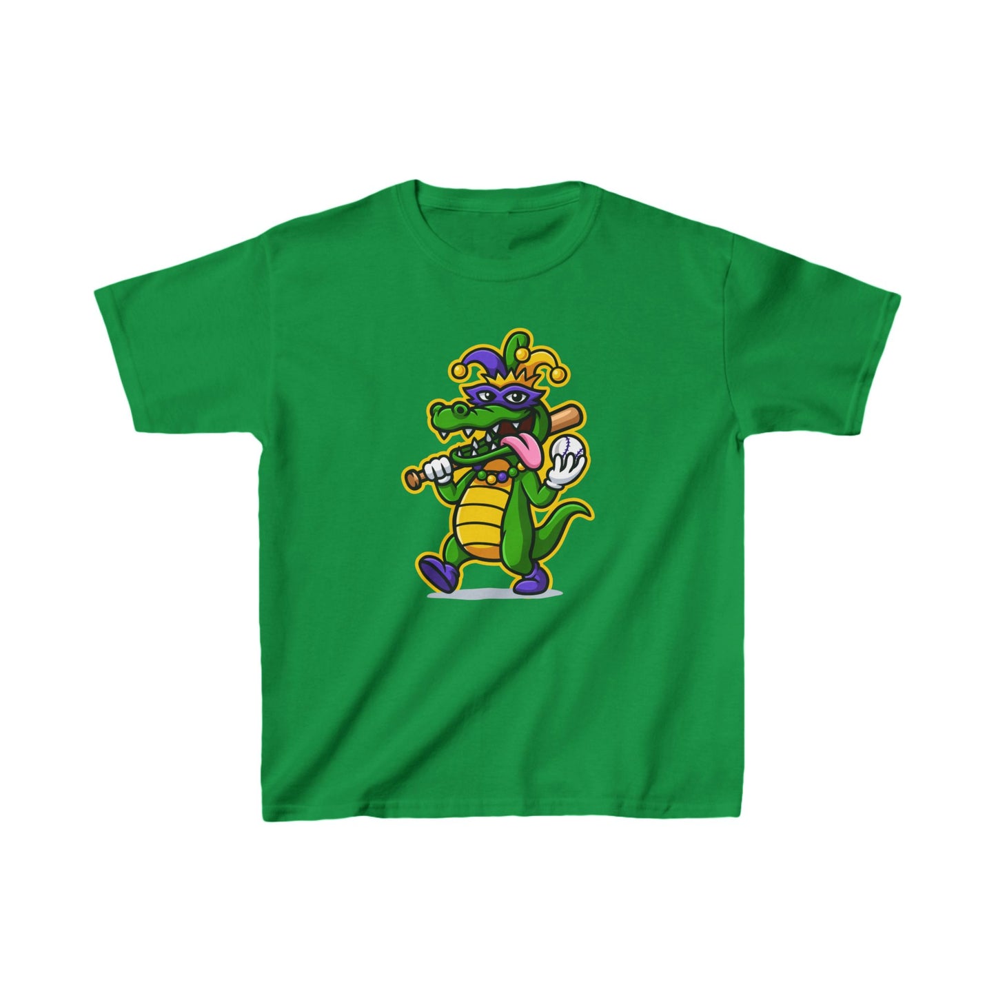 Vertical Gumbeaux Gator Kids T-Shirt