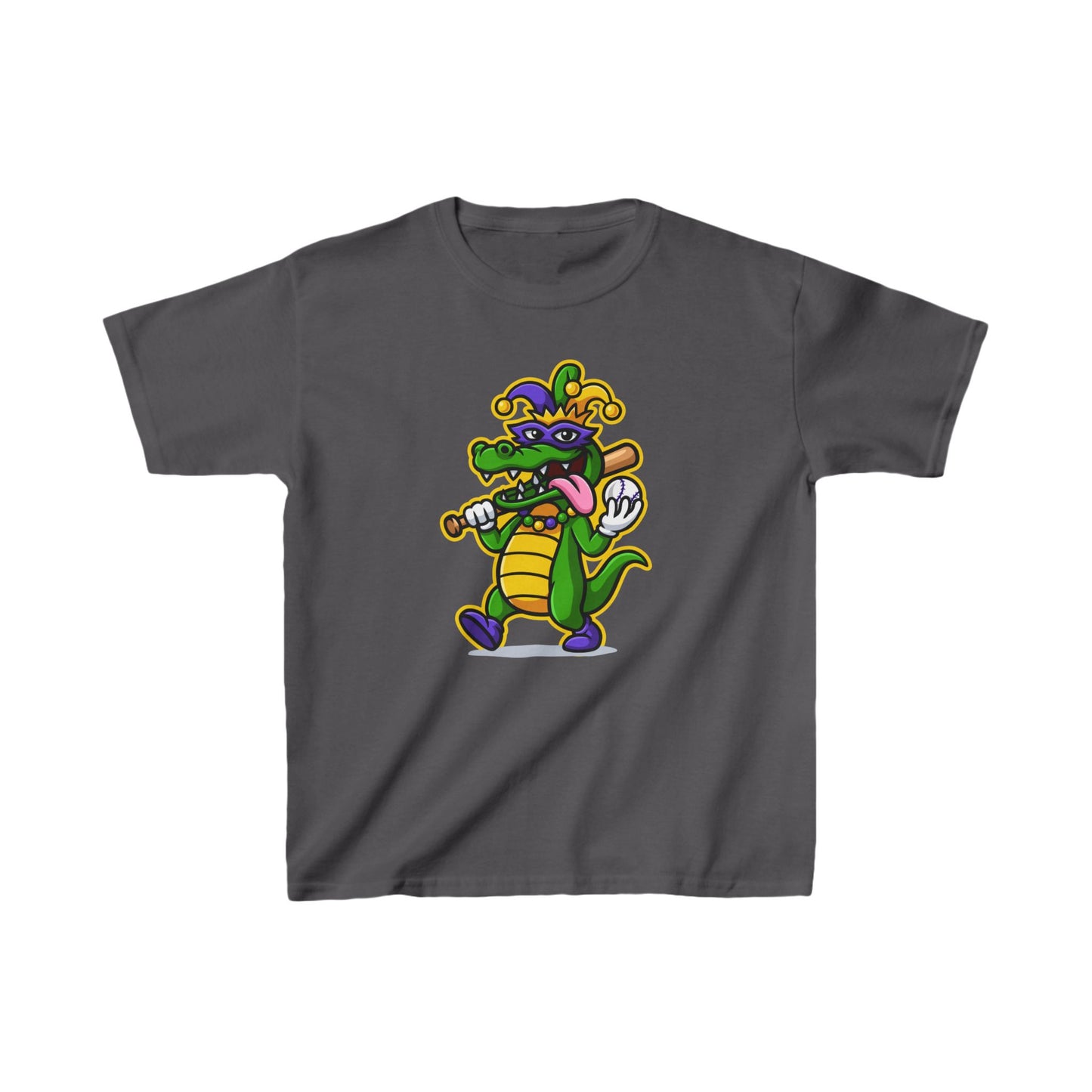 Vertical Gumbeaux Gator Kids T-Shirt