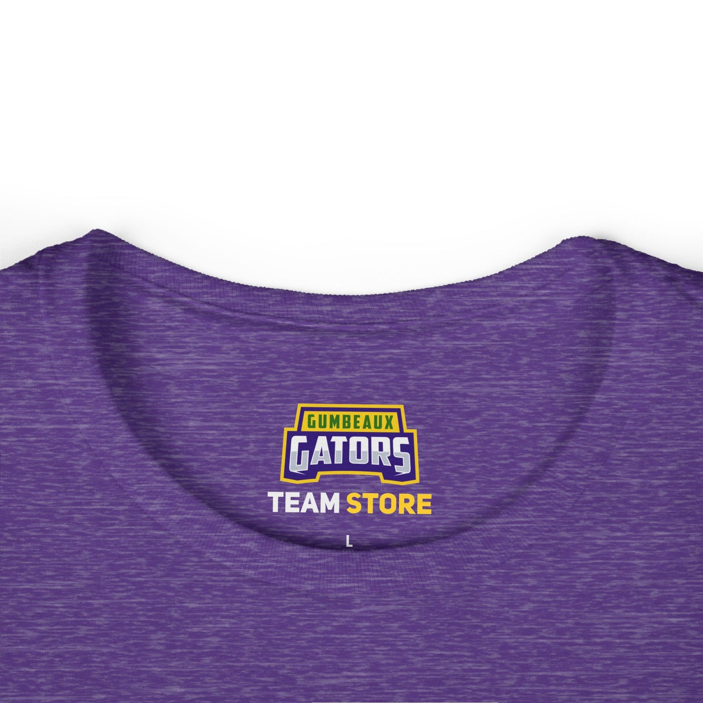 Vertical Gumbeaux Gator Women's Softstyle Tee