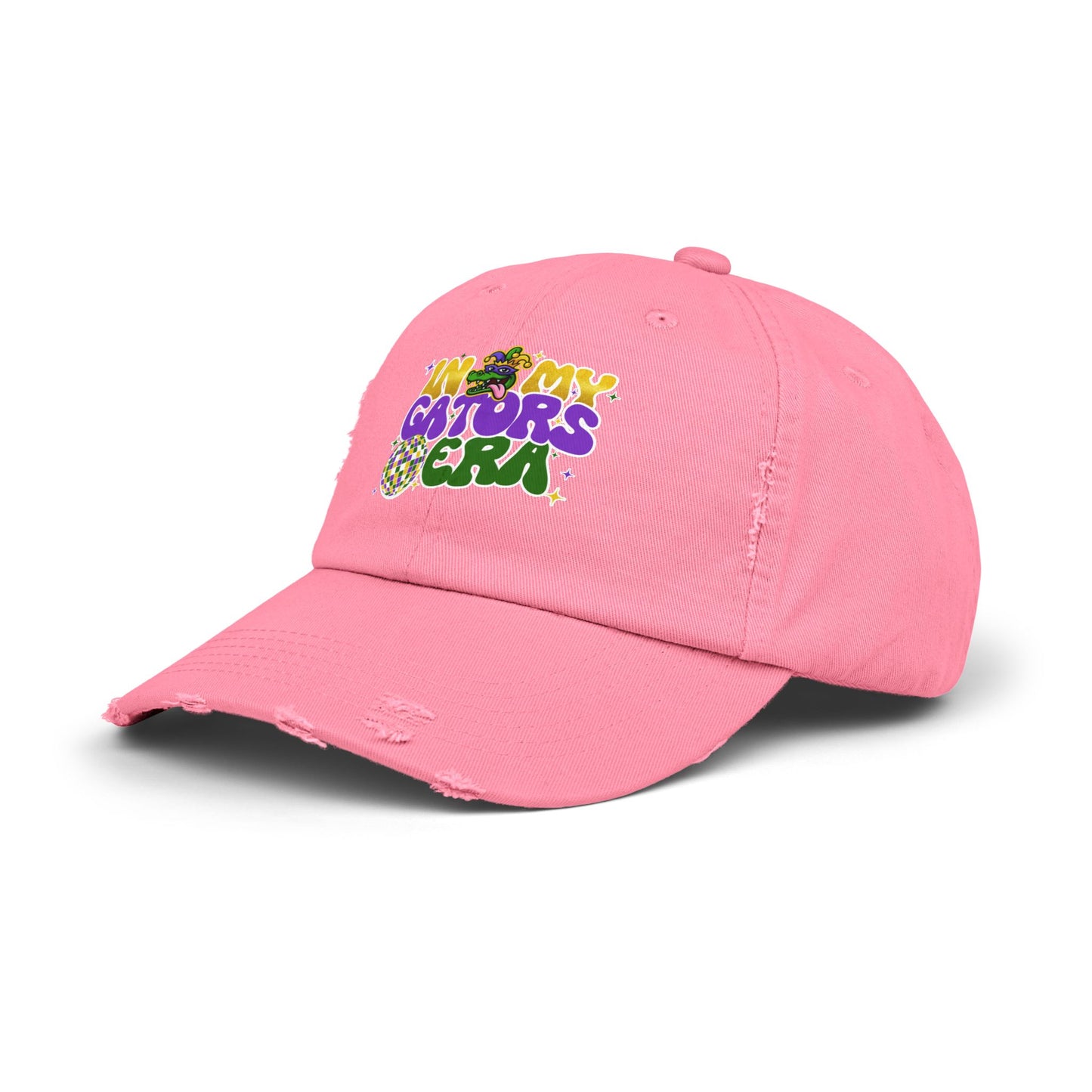 "In My Gators Era" Distressed Cap