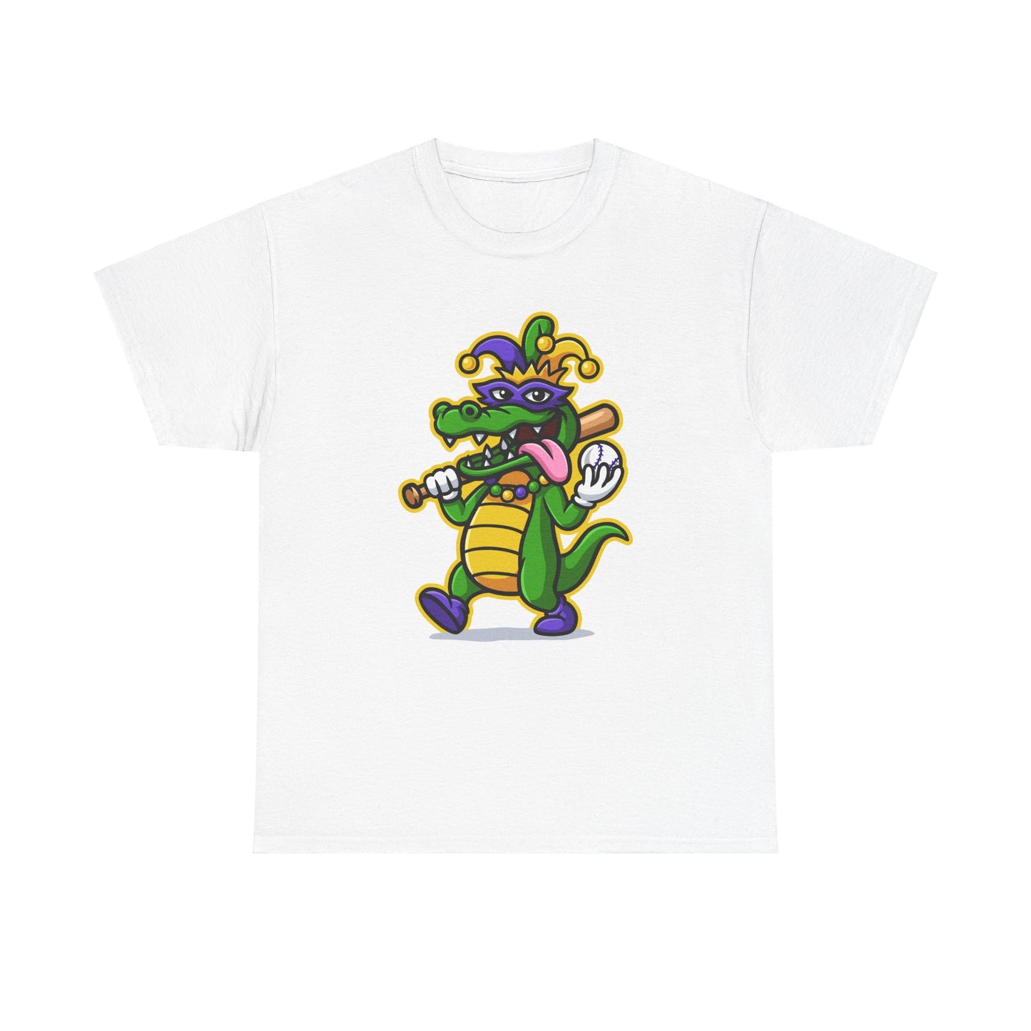 Vertical Gumbeaux Gator T-Shirt