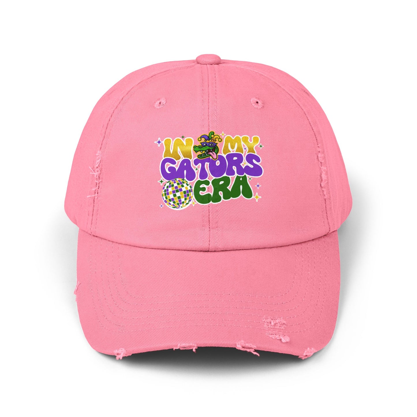 "In My Gators Era" Distressed Cap