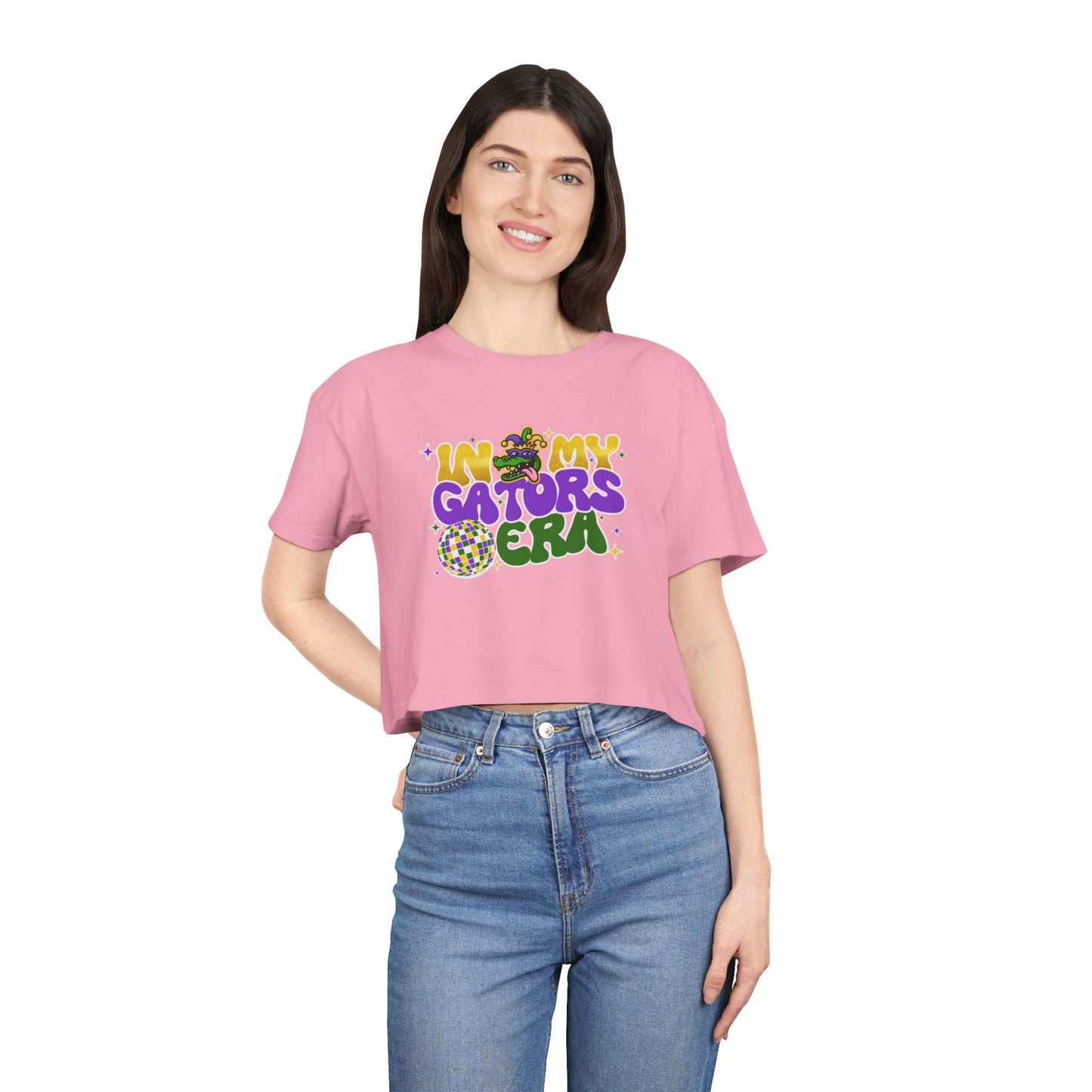 "In My Gators Era" - Women's Crop Tee