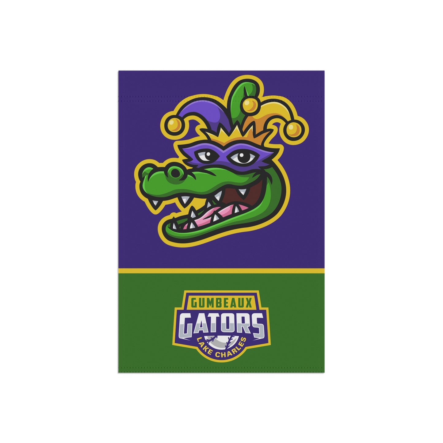 Gator Head Garden Banner