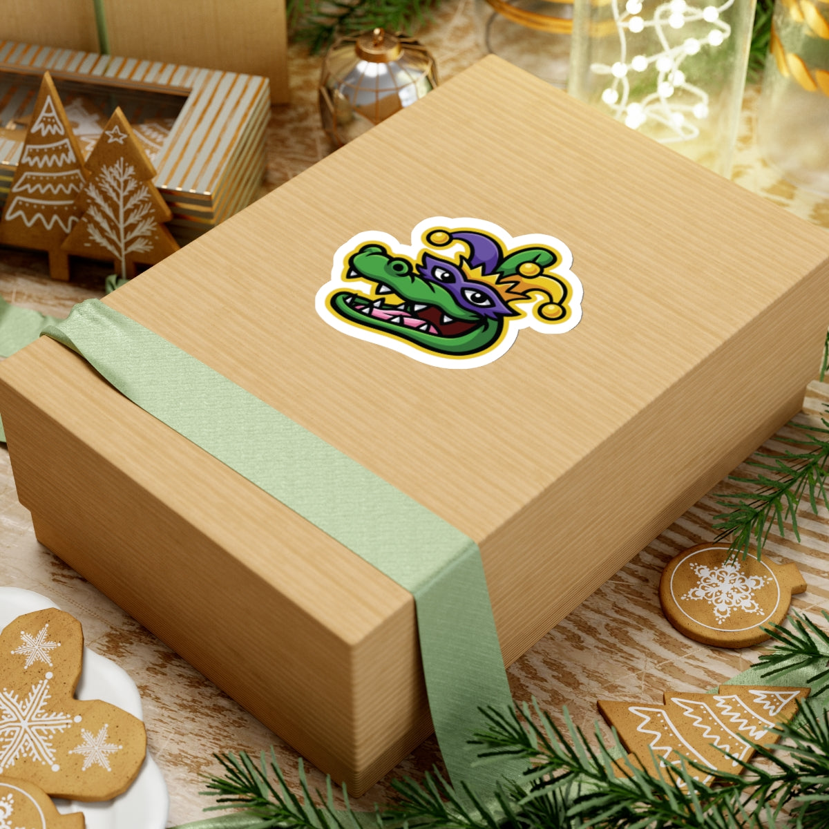 Gator Head Kiss-Cut Sticker