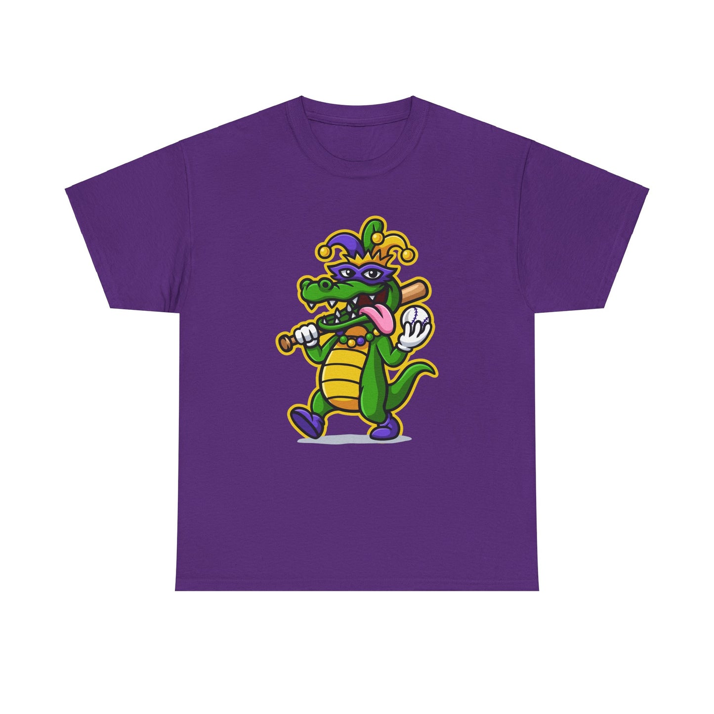 Vertical Gumbeaux Gator T-Shirt
