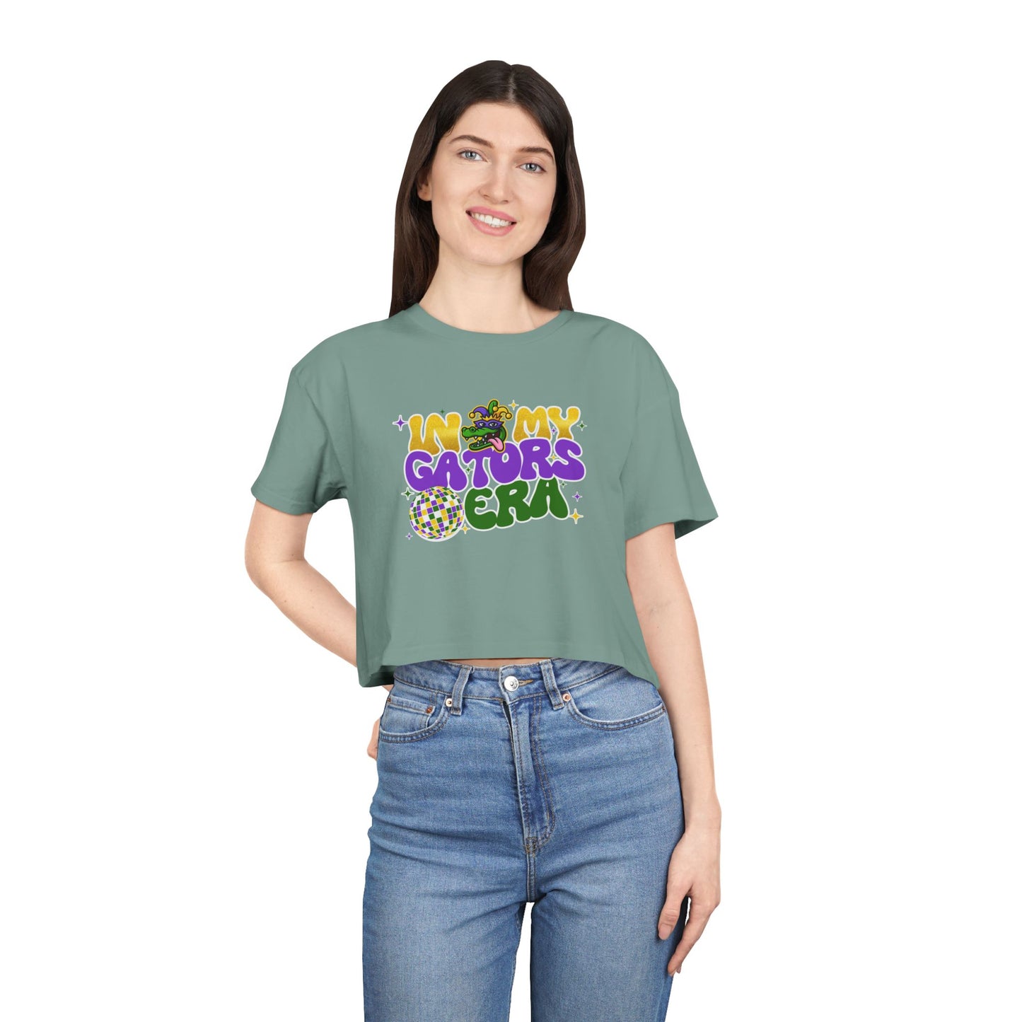"In My Gators Era" - Women's Crop Tee
