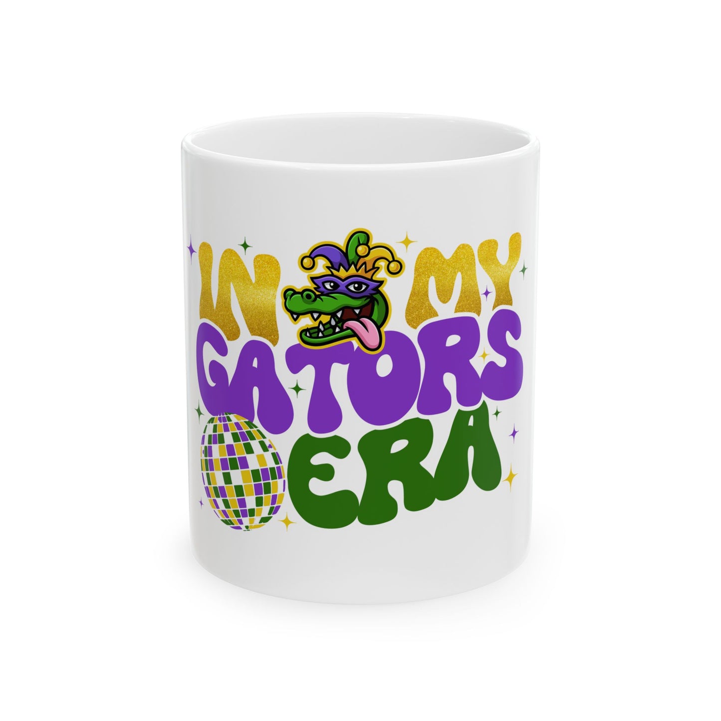 "In My Gators Era" Ceramic Mug, (11oz)