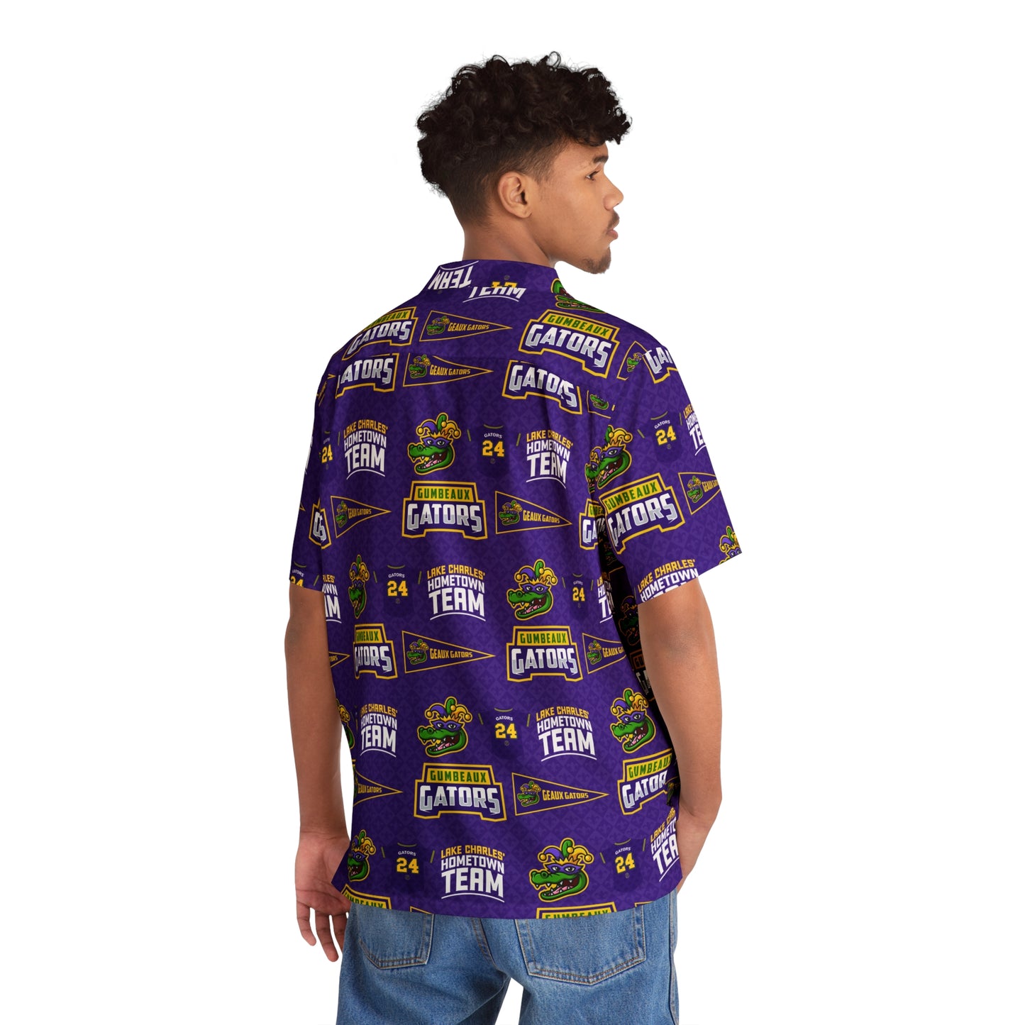 Men's "Gameday Essentials" Hawaiian Shirt (AOP)