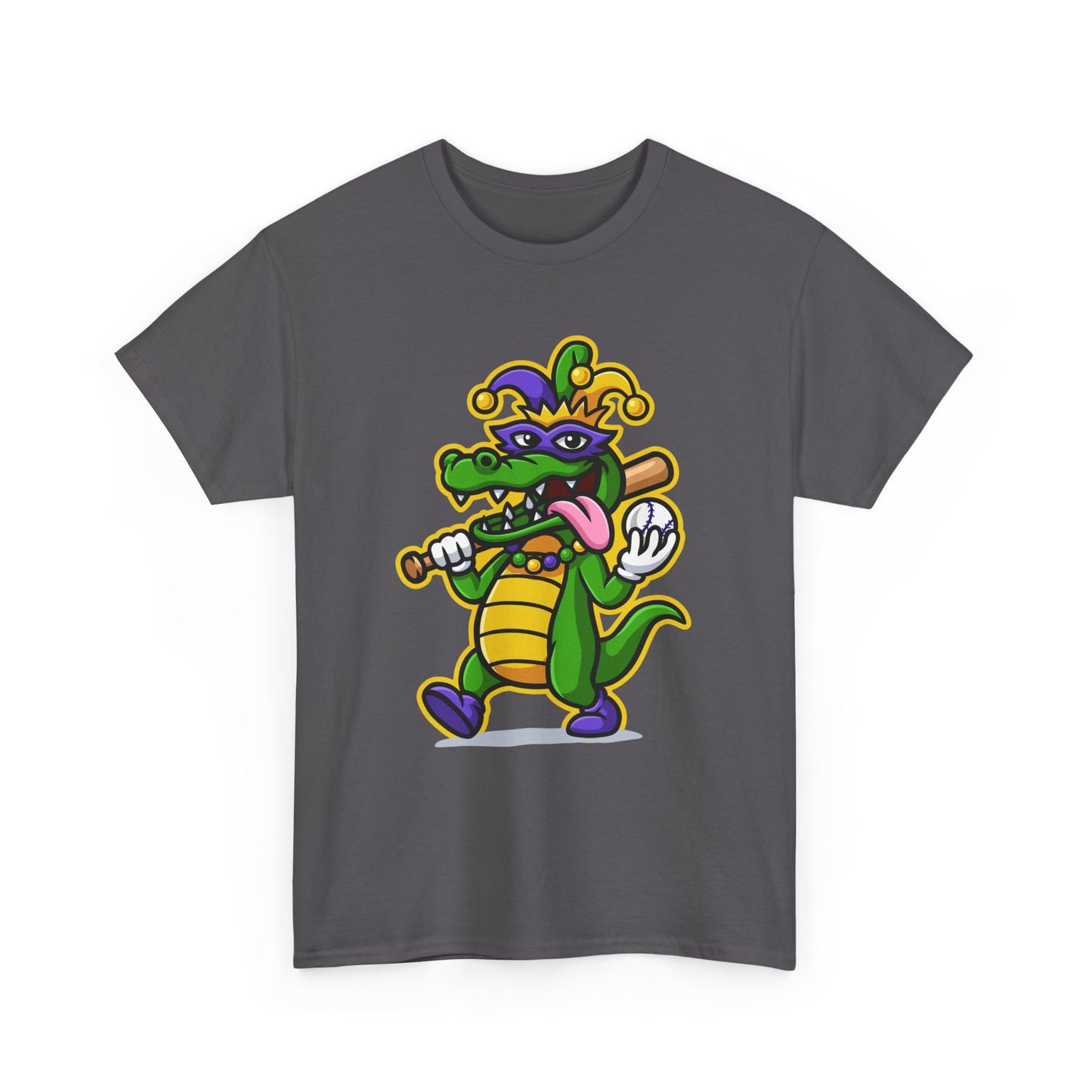 Vertical Gumbeaux Gator T-Shirt