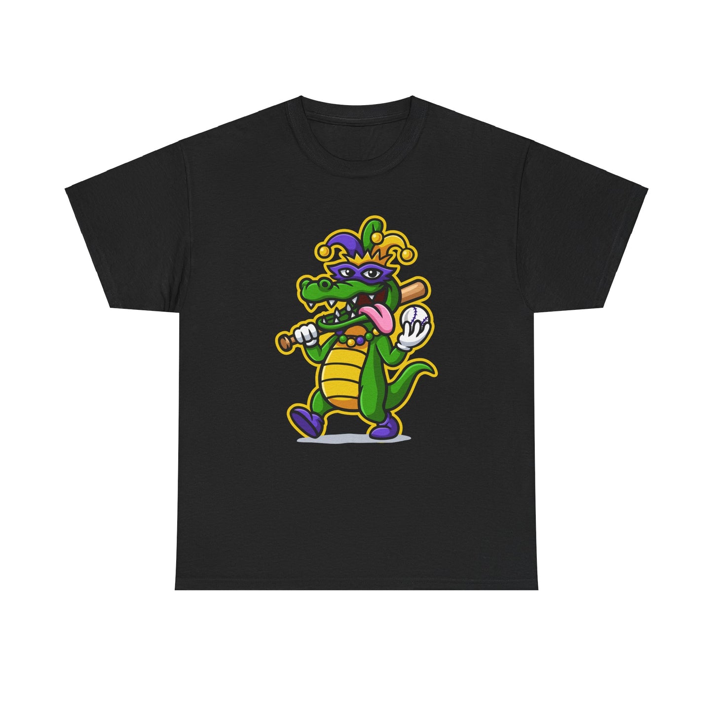 Vertical Gumbeaux Gator T-Shirt