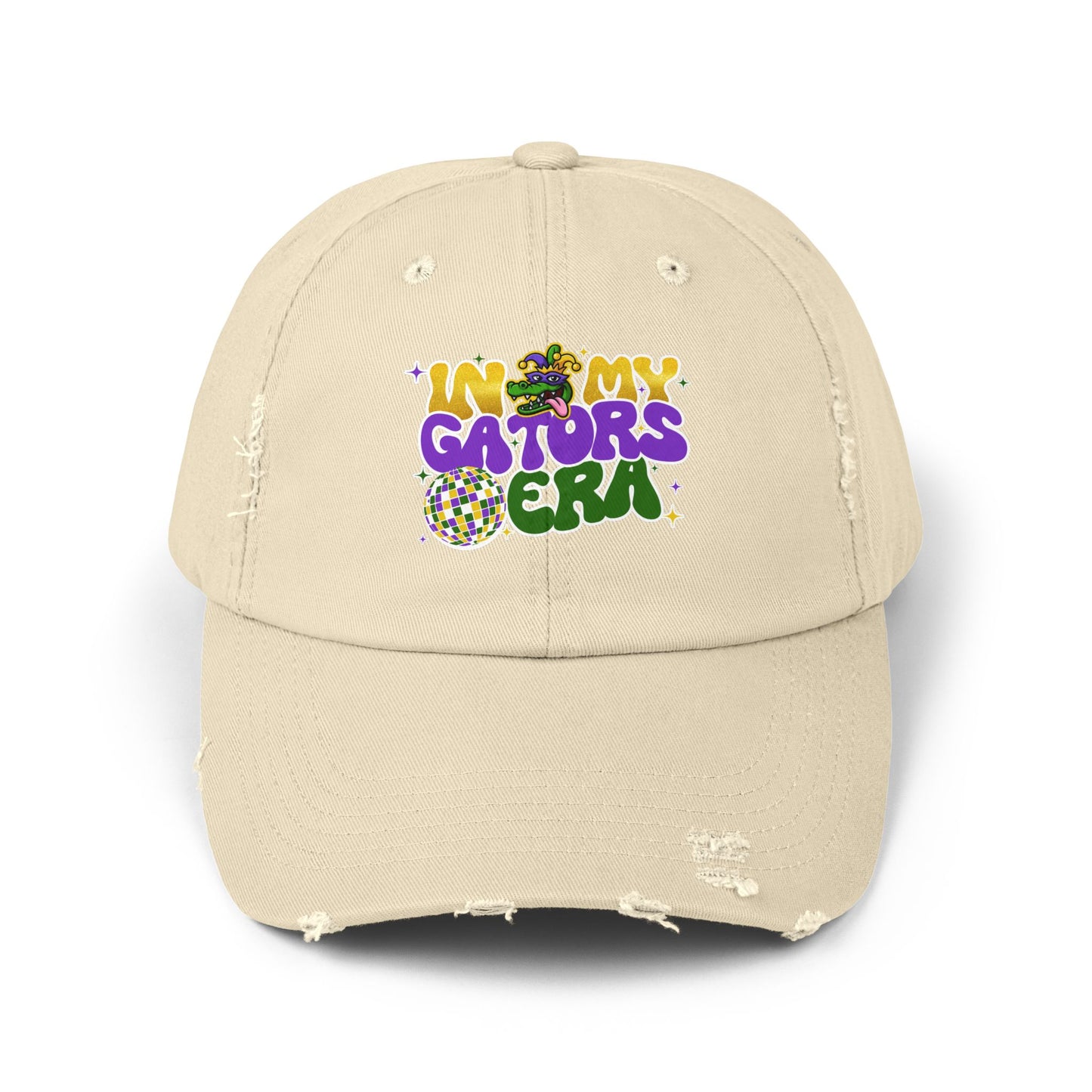 "In My Gators Era" Distressed Cap