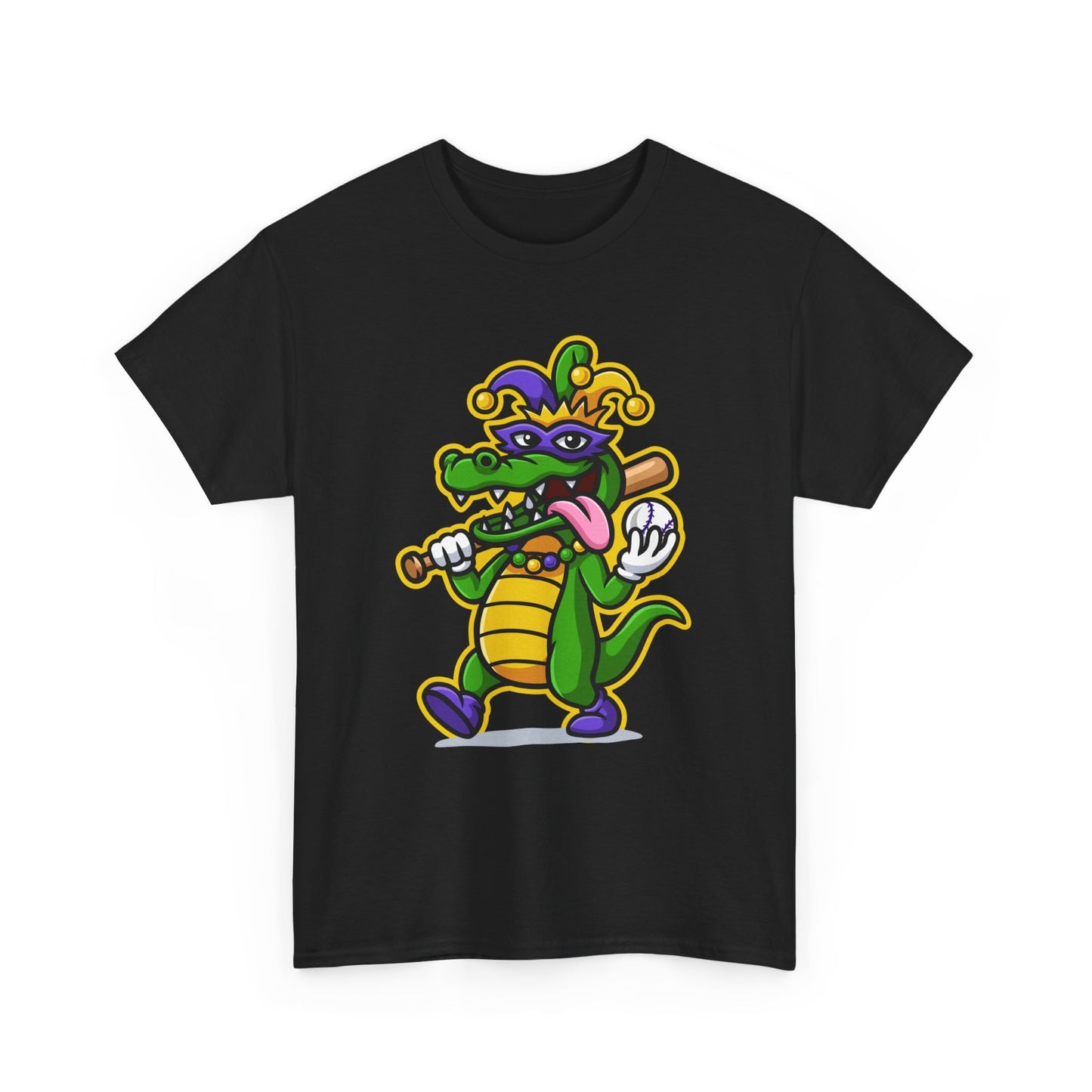 Vertical Gumbeaux Gator T-Shirt