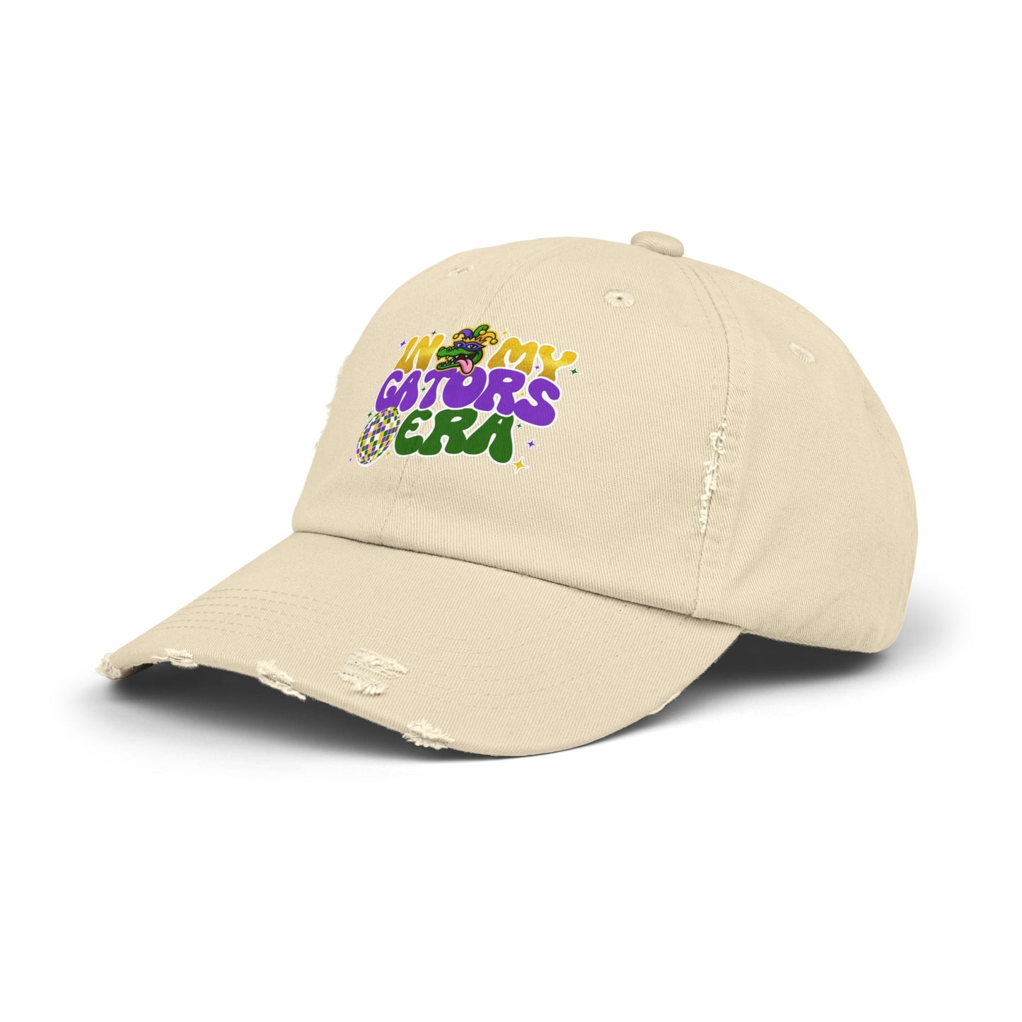 "In My Gators Era" Distressed Cap
