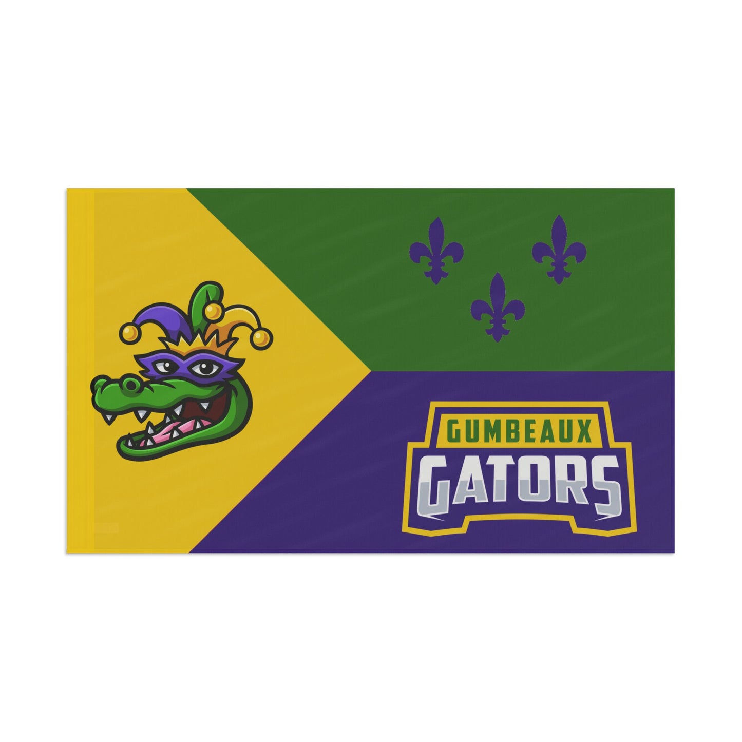Gumbeaux Gators 3x5' Cajun Flag