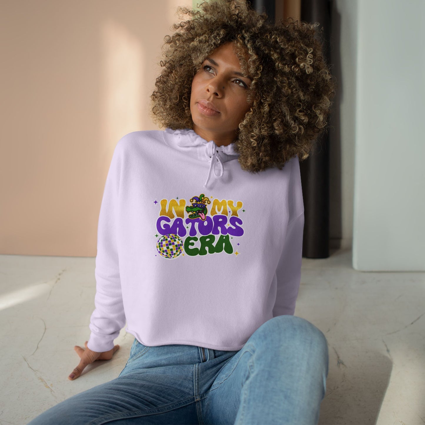 "In My Gators Era" - Crop Hoodie