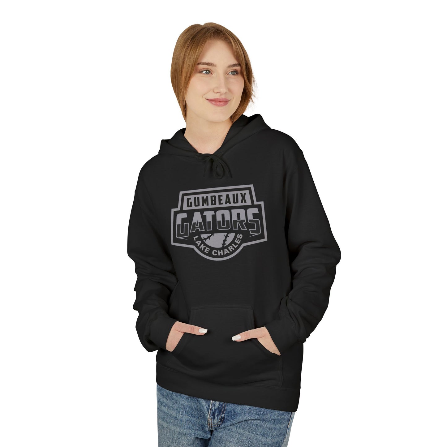 "Blackout" Midweight Softstyle Fleece Hoodie