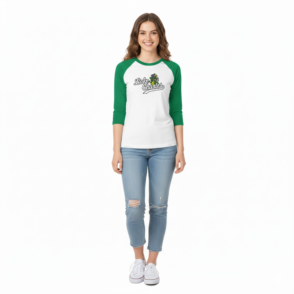 Three-Quarter Sleeve Raglan Shirt