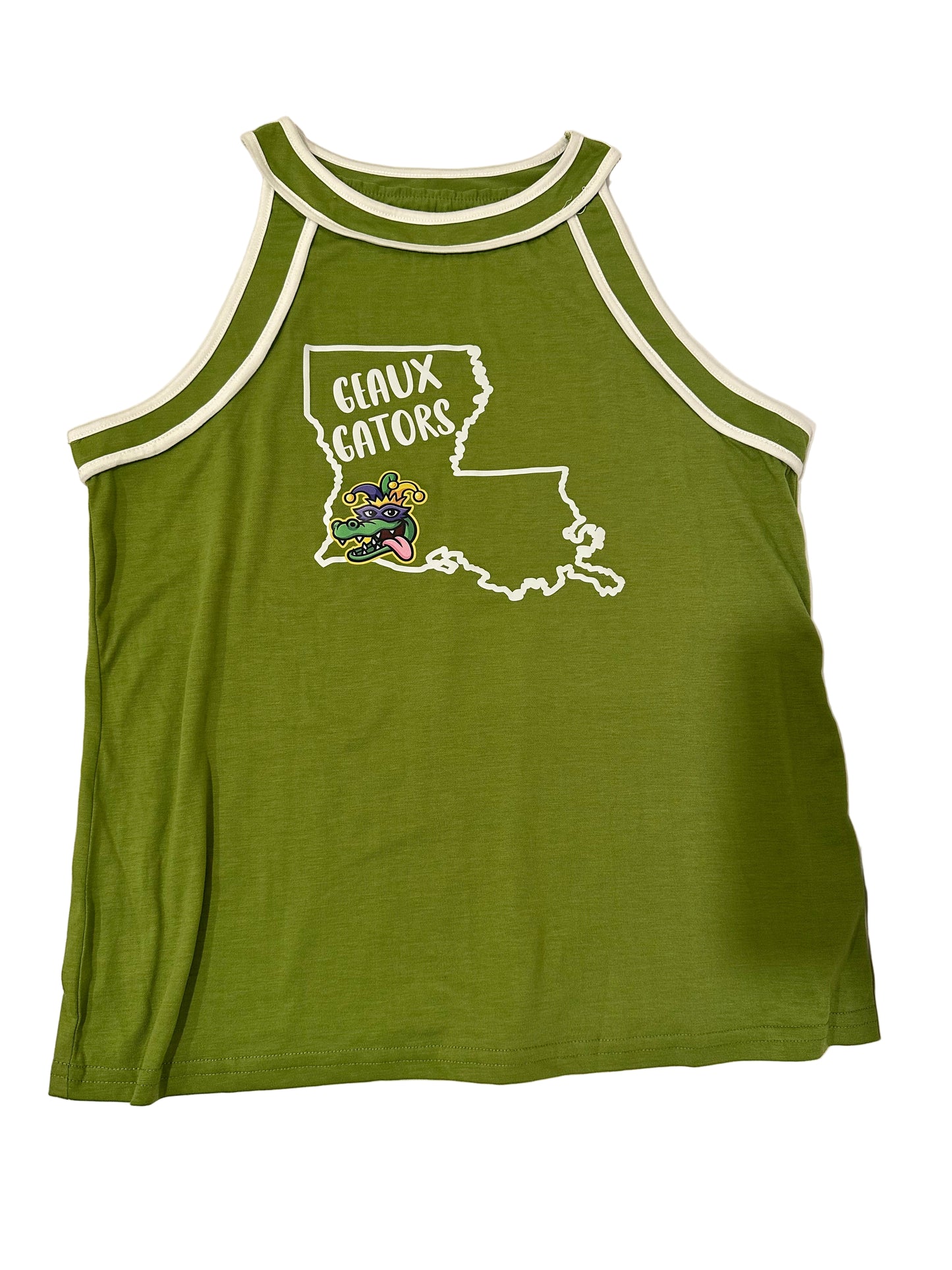 Green Louisiana Geaux Gators Top
