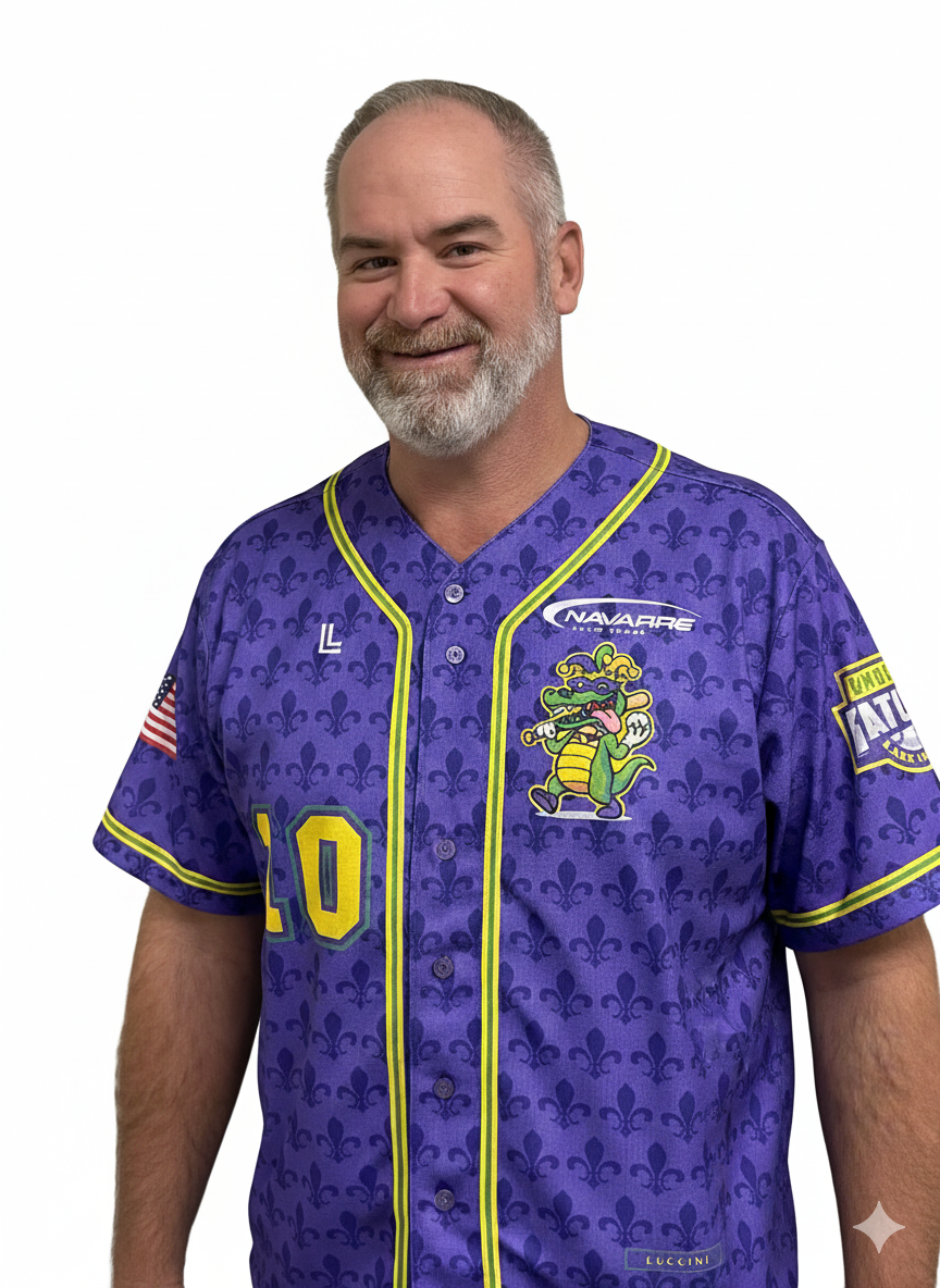 Purple Game Worn Jersey