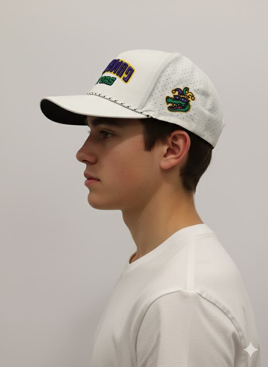 Upside Down Gumbeaux Gators Hat