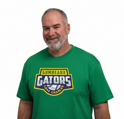 Green Wordmark Logo Tri-Blend T-Shirt