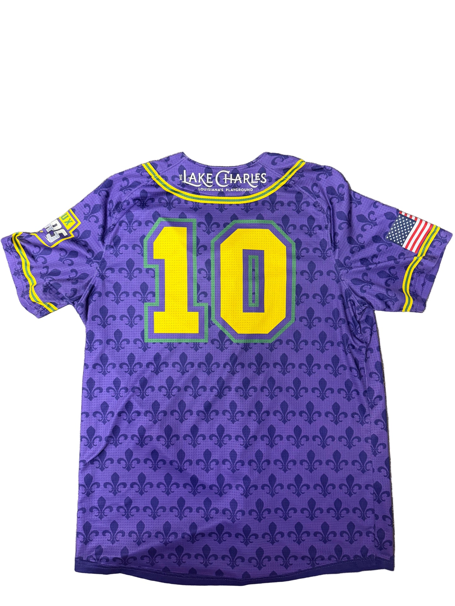 Purple Game Worn Jersey